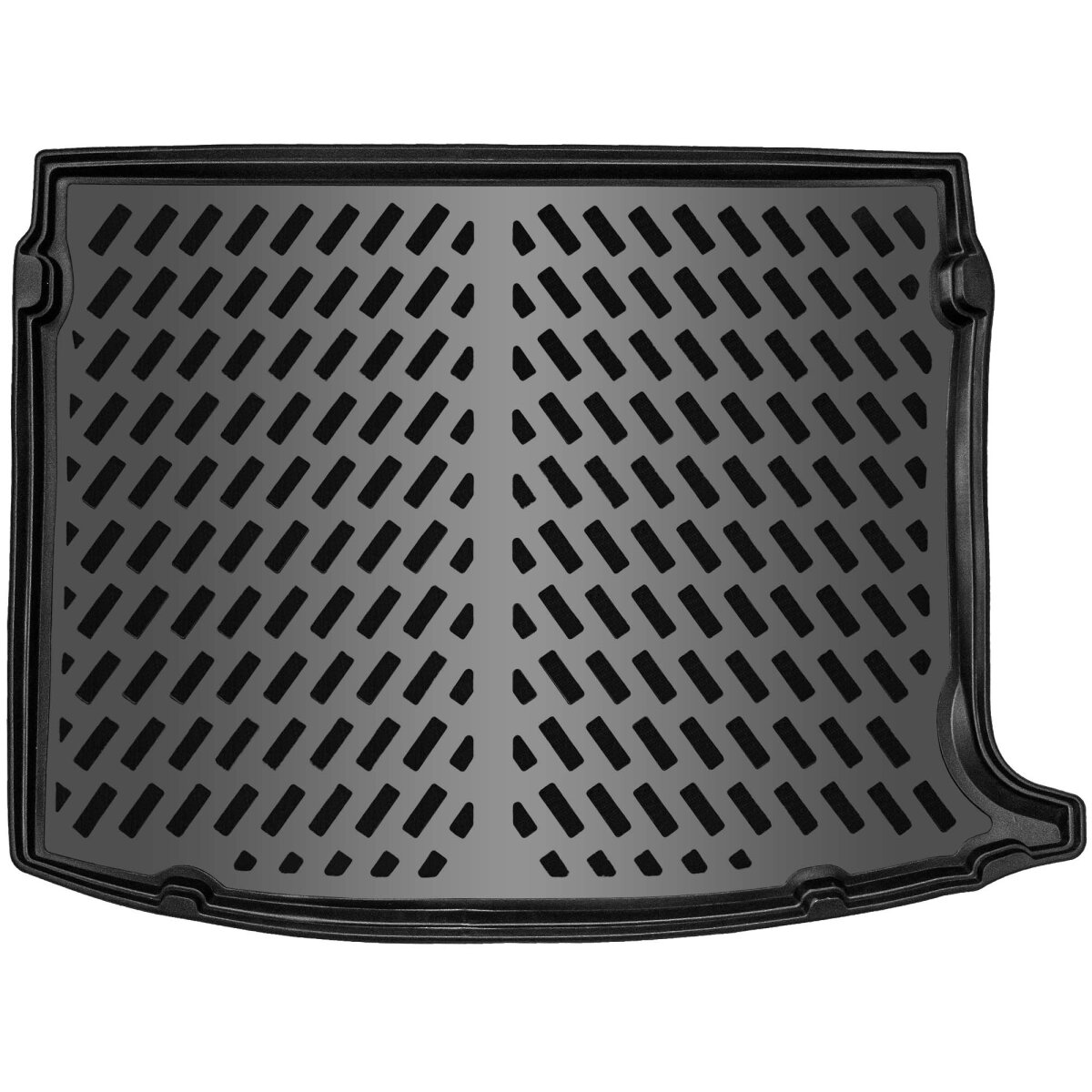 Bac De Coffre 3D Sur Mesure Pour MG 3 Hybrid+ (à Partir De 2024) - TPE Antidérapant, Bord Haut 5 Cm - Protection Facile à Nettoyer - 3