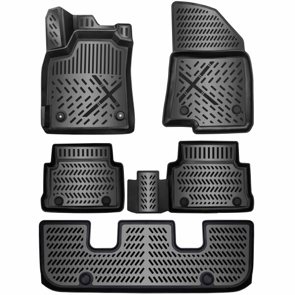 ELMASLINE 3D Gummimatten für SEAT ALHAMBRA 2010-2023