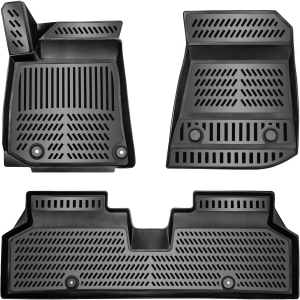 ELMASLINE 3D Gummimatten für KIA E-NIRO EV ab 07/ 2022-2025 2. Generation Niro Elektro