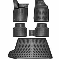 ELMASLINE Gummimatten & Kofferraumwanne für KIA...