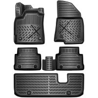 ELMASLINE 3D Gummimatten für DACIA JOGGER ab 2022...