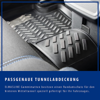 ELMASLINE Gummimatten & Kofferraumwanne für PEUGEOT 408 ab 2023 | Fußmatten Zubehör