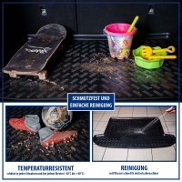 ELMASLINE 3D Gummimatten & Kofferraumwanne für BMW I4 2022 - 2025 | Zubehör Kofferraummatte