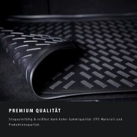 ELMASLINE 3D Kofferraumwanne für RENAULT Megane IV Kombi Grandtour ab 2016 (unterer Ladeboden) | Hoher Rand | Zubehör