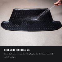 ELMASLINE 3D Kofferraumwanne für VW E-GOLF ab 2014 (oberer Ladeboden) | Hoher Rand | Zubehör