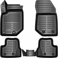 ELMASLINE 3D Gummimatten für JEEP AVENGER ab 2023 Benzin (Passt nicht in Elektro) | Zubehör Fußmatten