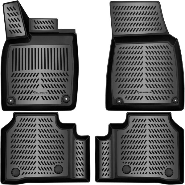 ELMASLINE 3D Gummimatten für VW ID.7 (ID7) ab 2024 | Zubehör Fußmatten