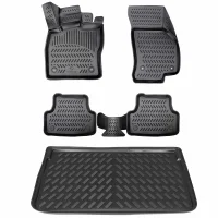 Gummimatten | Kofferraumwanne | Set für VW T-Cross