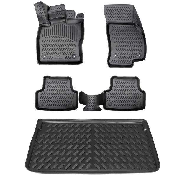 Gummimatten | Kofferraumwanne | Set für Mazda MX-30