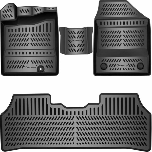 ELMASLINE 3D Gummimatten für HYUNDAI INSTER (2024-2025) Elektro | Extra hoher Rand | Zubehör Fußmatten