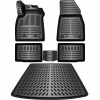 ELMASLINE 3D Gummimatten & Kofferraumwanne SET...