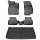 ELMASLINE 3D Gummimatten & Kofferraumwanne SET für PEUGEOT 5008 (2024-2025) 3. Generation Mildhybrid (Standard Ladeboden) | Fußmatten Kofferraummatte Zubehör