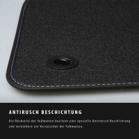 Premium Textil Fußmatten Set
