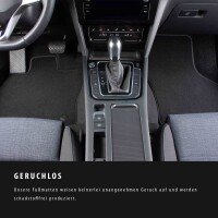 Textil Fußmatten Set für BMW 5er E60/E61 | 07/2003–03/2010 | nicht für xDrive-Modelle geeignet | Velours Stoffmatten Autoteppiche