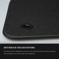 Textil Fußmatten Set für MW Z4 Roadster (E89) | 2009–2016 | Velours Stoffmatten Autoteppiche