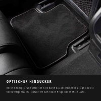 Textil Fußmatten Set für MW Z4 Roadster (E89) | 2009–2016 | Velours Stoffmatten Autoteppiche