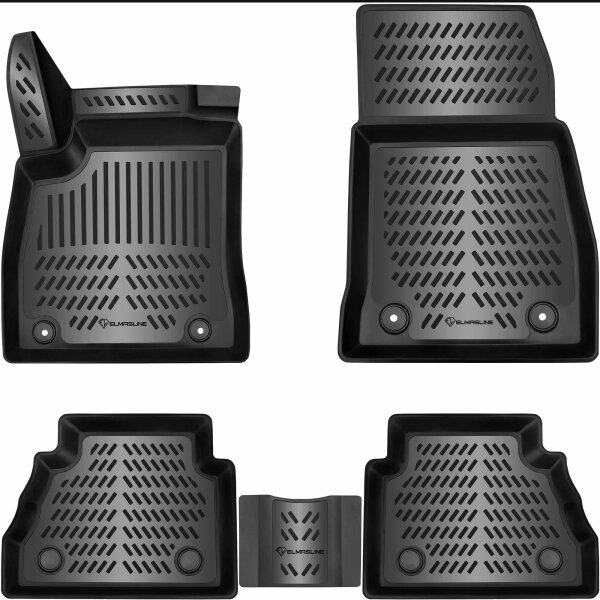 Elmasline 3D Gummimatten Set für KIA PICANTO ab 2025 | Passt nur Facelift !!