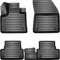 ELMASLINE 3D Gummimatten für Citroen C5 Aircross 2025-2026 [2. Gen] | Elektro | Extra hoher Rand | Zubehör Fußmatten