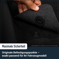 Textil Fußmatten für Citroen Jumper 2006-2026 [2. Gen] | 1-teilig | Velours Stoffmatten Autoteppiche