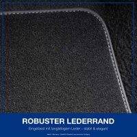Textil Fußmatten für Dacia Spring ab 2026 [Facelift] | Electric 70 / 100 | Passgenau | Made in Germany