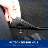Textil Fußmatten für Dacia Spring ab 2026 [Facelift] | Electric 70 / 100 | Passgenau | Made in Germany