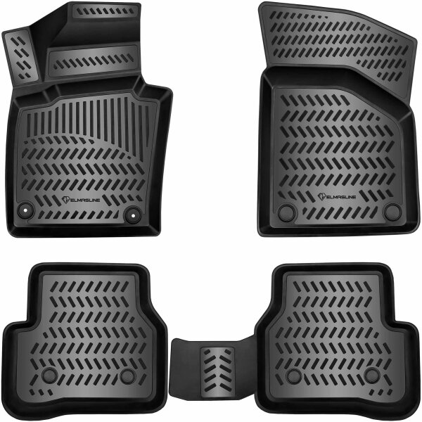 Design 3D Gummimatten Set für VW Passat (B6, B7, CC) 2005-2017