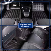 Design 3D Gummimatten Set für VW AMAROK ab 2010