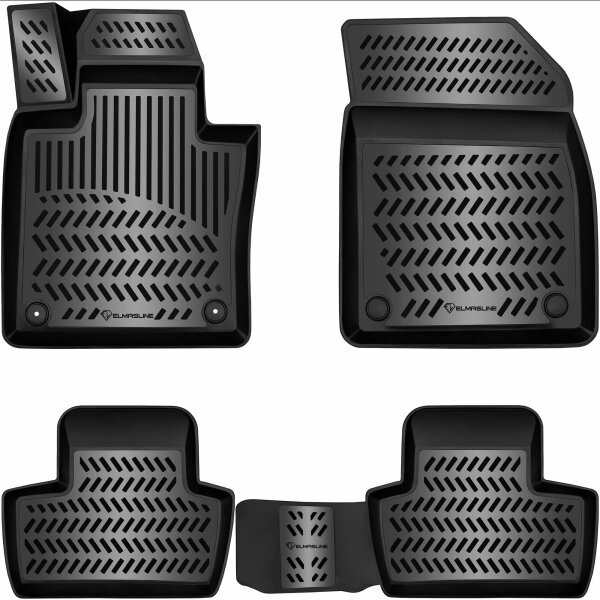 Design 3D Gummimatten Set für VOLVO XC-60 1 (I) 2008-2017