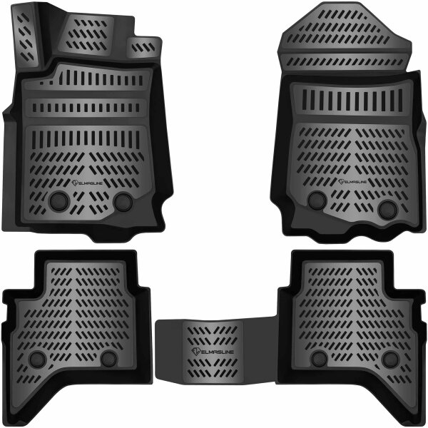 ELMASLINE 3D Gummimatten Set für FORD RANGER 2012-2022