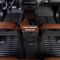 XMATS Premium Leder Automatten Set für BMW X6 (F16) 2014-2019