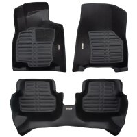 XMATS Premium Leder Automatten Set für VW POLO 5...