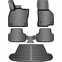 Design Gummimatten & Kofferraumwanne Set für VW...