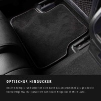 Premium Textil Fußmatten Set für OPEL ASTRA K 2015-2022