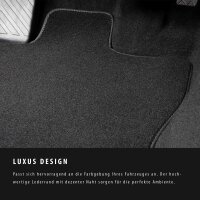 Premium Textil Fußmatten Set für SKODA KAROQ ab 2017