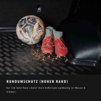 ELMASLINE 3D Kofferraumwanne für SKODA KODIAQ ab 2016 5-Sitzer (oberer Ladeboden)