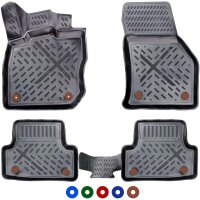 ELMASLINE Gummimatten Set für CUPRA FORMENTOR ab 2020 - Color Clips - Kupfer