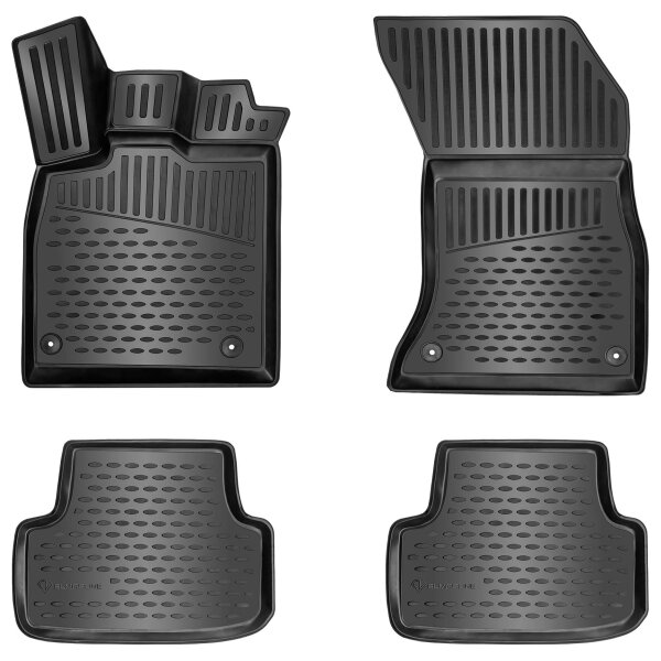 ELMASLINE 3D Gummimatten für AUDI Q3 Sportback (F3) 2018-2025 - Auto Zubehör | Fußmatten