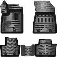 ELMASLINE 3D Rubberen Vloermatten Voor Renault Arkana 2021-2025 - Extra Hoge Rand 5cm - 4-Delig Set
