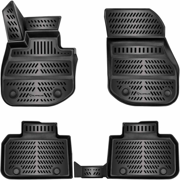 ELMASLINE 3D Gummimatten für BMW IX1 ab 2022 (U11 BEV) | Fußmatten | Zubehör