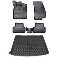 ELMASLINE 3D Gummimatten & Kofferraumwanne Set...