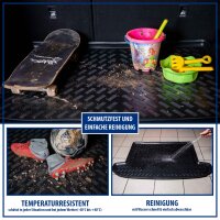 ELMASLINE 3D Gummimatten & Kofferraumwanne Set für RENAULT CLIO 2012-2019