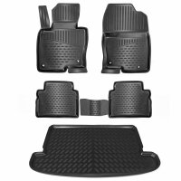 ELMASLINE 3D Gummimatten & Kofferraumwanne Set für MAZDA CX-5 2011-2016